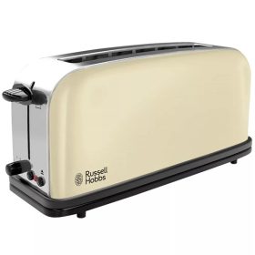   RUSSELL HOBBS 21395-56/RH Colours Plus+ krém hosszúszeletes 2-szeletes kenyérpirító, 1 betöltőnyílás