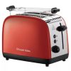 RUSSEL HOBBS Colours Plus 26554-56/RH 2 szeletes kenyérpirító, piros
