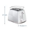 RUSSEL HOBBS Groove 26391-56/RH 2S kenyérpirító, 2 szeletes, fehér