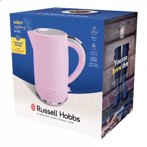 RUSSEL HOBBS EDEN 27362-70/RH vízforraló, málna színű