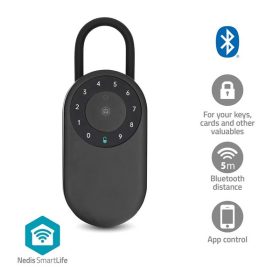   Nedis BTHKB11BK kültéri okos kulcs széf, Bluetooth®, IPX65