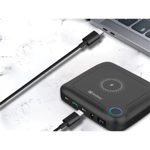 SANDBERG All-in1 Laptop Powerbank 25000 mAh, USB-C/USB-A