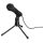 HAMA 139905, ASZTALI MIKROFON "MIC-P35 ALLROUND" , FEKETE