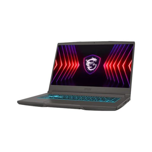 MSI Gaming NB Thin 15 B13VE-3485, 15.6" FHD 144Hz, i5-13420H, 16GB, 512GB M.2, RTX 4050 6GB, NOOS, Fekete