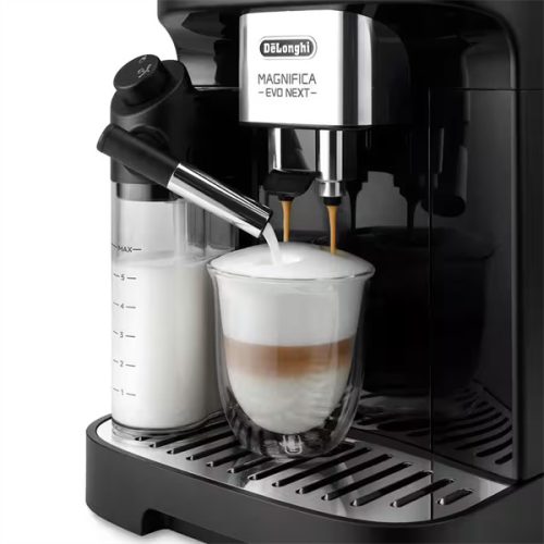 DELONGHI ECAM310.60.GB Magnifica Evo Next automata 2 személyes kávéfőző, 1450W, víztartály: 1,8L, Fekete
