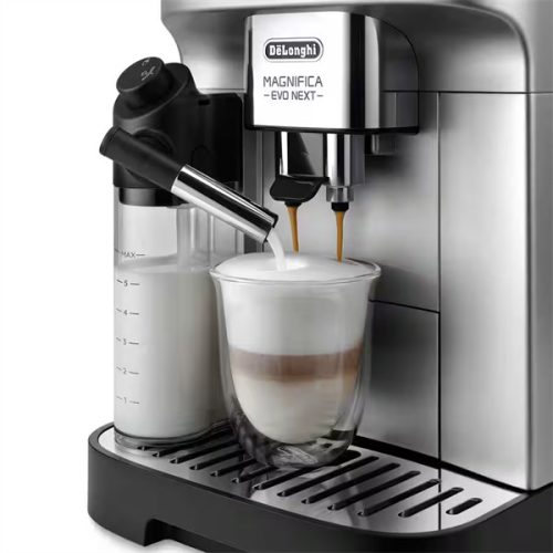 DELONGHI ECAM310.80.SB Magnifica Evo Next automata kávéfőző, 13 program, tartály: 1,8l, Fekete/Ezüst
