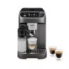 DELONGHI ECAM320.70.TB Magnifica Plus automata 2 személyes kávéfőző, 18 program, tartály: 1,8l, 1450W, Inox