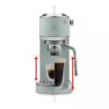 DELONGHI EC890.GR Dedica Duo manuális eszpresszó kávéfőző, tartály: 1,1 l, 1450W, Zöld