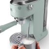 DELONGHI EC890.GR Dedica Duo manuális eszpresszó kávéfőző, tartály: 1,1 l, 1450W, Zöld