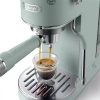 DELONGHI EC890.GR Dedica Duo manuális eszpresszó kávéfőző, tartály: 1,1 l, 1450W, Zöld