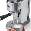 DELONGHI EC890.M Dedica Duo manuális eszpresszó kávéfőző, tartály: 1,1 l, 1450W, Ezüst