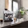 DELONGHI EC9155.MB La Specialista Arte kávéfőző, 8 őrlési fokozat, tartály: 1,7 l, Ezüst