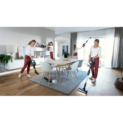 BOSCH BSS71125AH Unlimited 7 Vezeték nélküli álló porszívó, 0,3L, Kék