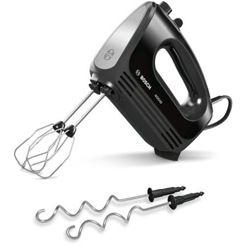 BOSCH MFQ2420B Kézi mixer, 400W, 4 fokozat, Fekete/Ezüst