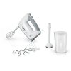 BOSCH MFQ36440 ErgoMixx Kézi mixer szett, 450W, 5 fokozat, Fehér/Szürke