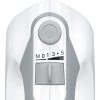 BOSCH MFQ36440 ErgoMixx Kézi mixer szett, 450W, 5 fokozat, Fehér/Szürke
