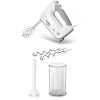 BOSCH MFQ36440 ErgoMixx Kézi mixer szett, 450W, 5 fokozat, Fehér/Szürke