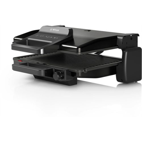 BOSCH TCG3323 Kontaktgrill, 2000W, kivehető grill-lapok, Fekete
