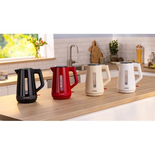 BOSCH TWK1M124 MyMoment Vízforraló, 2400W, 1,7L, Piros