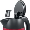 BOSCH TWK3P424 DesignLine Vízforraló 2400W, 1,7L, Metálpiros