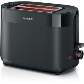   BOSCH TAT2M123 MyMoment Kenyérpirító, 970W, olvasztás, újramelegítés, Fekete