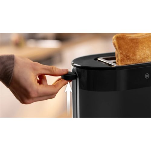 BOSCH TAT2M123 MyMoment Kenyérpirító, 970W, olvasztás, újramelegítés, Fekete