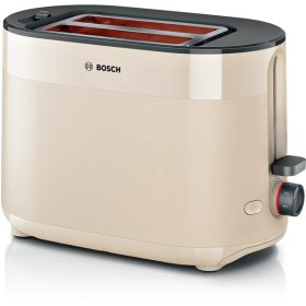   BOSCH TAT2M127 MyMoment Kenyérpirító, 970W, olvasztás, újramelegítés, Krémszínű
