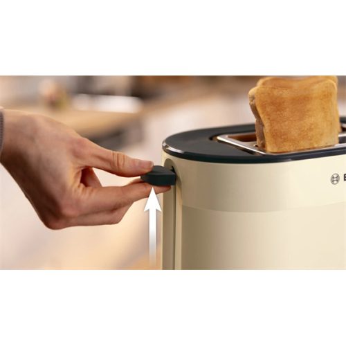 BOSCH TAT2M127 MyMoment Kenyérpirító, 970W, olvasztás, újramelegítés, Krémszínű
