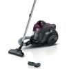 BOSCH BGC05AAA1 Serie 2 Porzsák nélküli porszívó, 78dB, 1,5L, Szürke/Lila