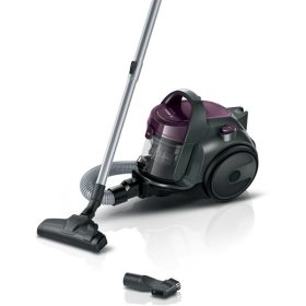   BOSCH BGC05AAA1 Serie 2 Porzsák nélküli porszívó, 78dB, 1,5L, Szürke/Lila