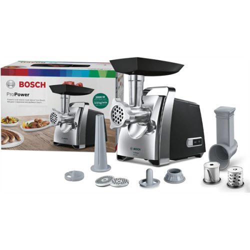 BOSCH MFW67440 Húsdaráló, 2000W, 3,5kg/perc, Fekete