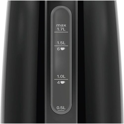 BOSCH TWK3P423 DesignLine Vízforraló, 2400W, 1,7L , Fekete