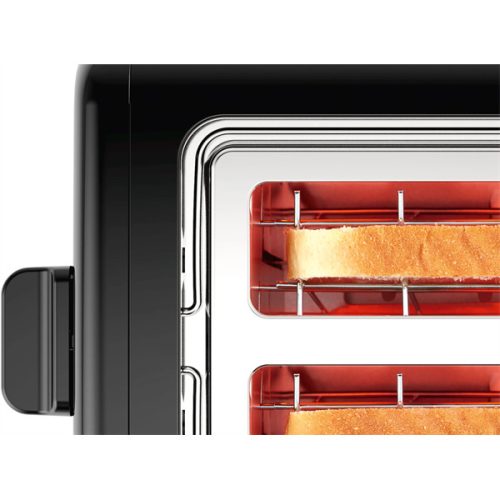 BOSCH TAT3P423 DesignLine Kenyérpirító, 970W, 2 szeletes, Fekete