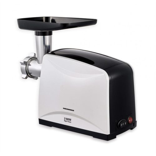 HEINNER MG-2100BKWH Húsdaráló, 1.5-1.9kg/perc, 3 vágólap, 2100W, Fehér/Fekete