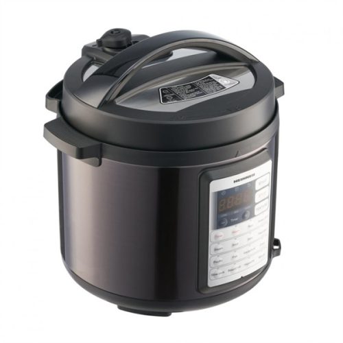 HEINNER HPCK-38BK Elektromos főzőedény, 3.8L, 14 program, LED kijelző, Szürke/Fekete