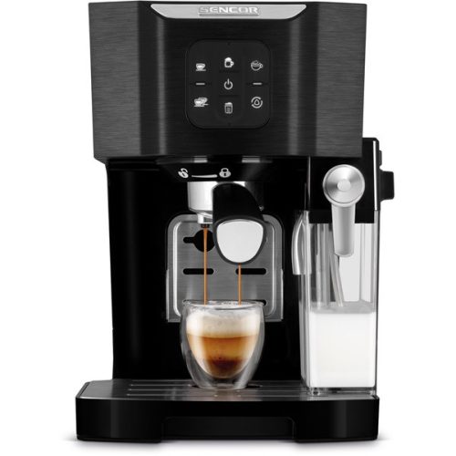 SENCOR SES 4040BK Karos kávéfőző, 20bar, víztartály: 1,4L, 1450W, Fekete
