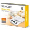SENCOR SKS 4001WH Tálas konyhai mérleg 5kg-ig, Fehér