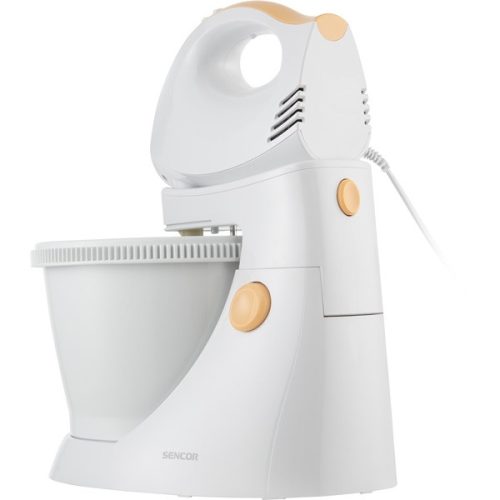 SENCOR SHM 5330-EUE3 Tálas kézi mixer, 5 sebességfokozat, 3.5L, 500W, Fehér