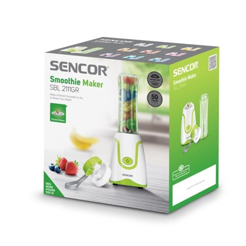 SENCOR SBL 2111GR Smoothie mixer, 600ml, 500W, Zöld