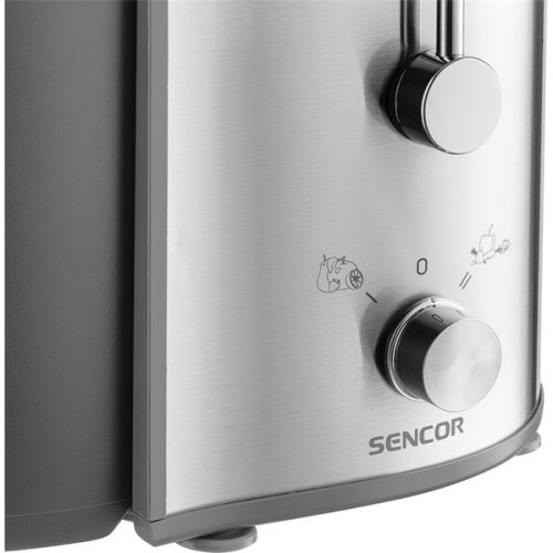 SENCOR SJE 1055SS Gyümölcscentrifuga, 2 sebességfokozat, 700ml, 800W, Inox