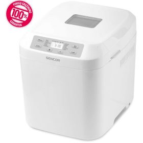SENCOR SBR 1040WH Kenyérsütő, 10 program, 500W, Fehér