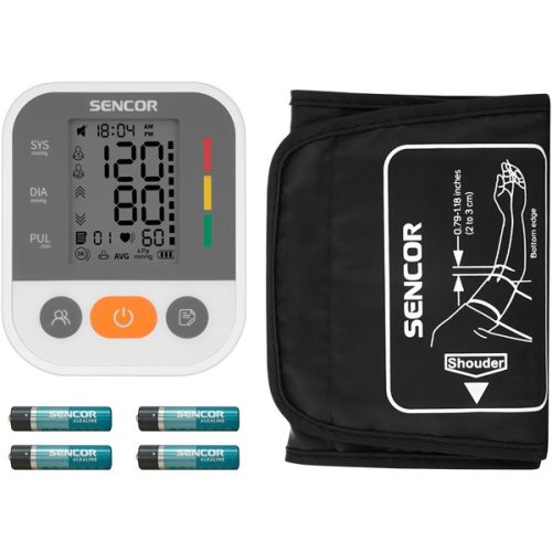 SENCOR SBP 1100WH Digitális vérnyomásmérő, Fehér