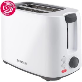 SENCOR STS 2606WH Kenyérpirító, 2 szeletes, 750W, Fehér