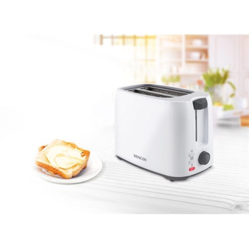 SENCOR STS 2606WH Kenyérpirító, 2 szeletes, 750W, Fehér