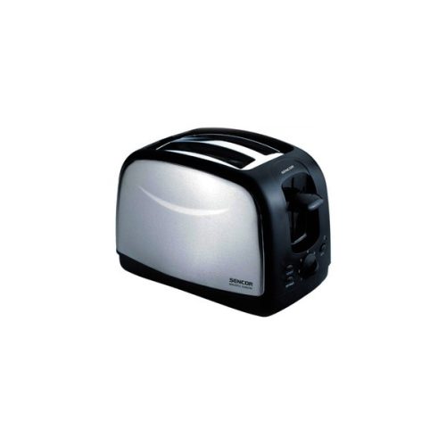 SENCOR STS 2651 Kenyérpirító, 2 szeletes, 7 intenzítás, 850W, Fekete/Inox