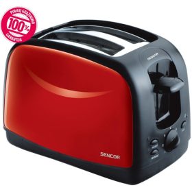 SENCOR STS 2652RD Kenyérpirító, 2 szeletes, 850W, Piros