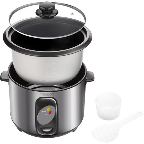 SENCOR SRM 1000SS Rizsfőző, 1L/800g, 400W, Inox