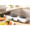 SENCOR SCP 2253WH-EUE4 Elektromos dupla főzőlap, 18cm/15cm, 2500W, Fehér