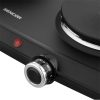 SENCOR SCP 2254BK-EUE4 Elektromos dupla főzőlap, 18cm/15cm, 2500W, Fekete