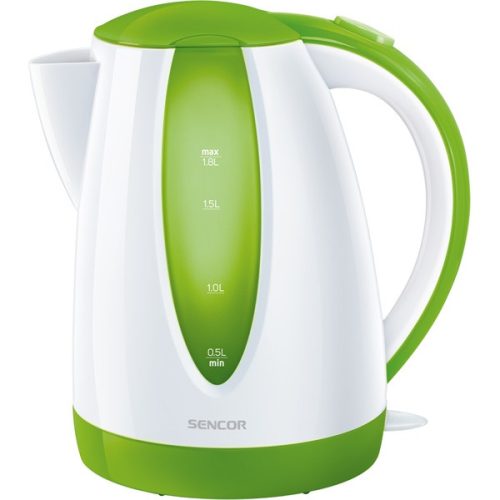 SENCOR SWK 1811GR Vízforraló, 1,8L, 2000W, Fehér/Zöld